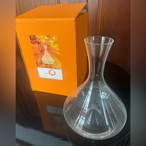 Elegant Clear Glass Decanter by Stölzle
